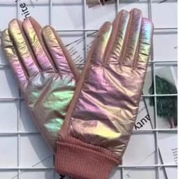 New Fashion Grace Lady Glove Mittens Women Winter Vintage Driving Cycling Keep Warm Touch Screen Glossy Windproof Gloves G088