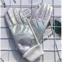 New Fashion Grace Lady Glove Mittens Women Winter Vintage Driving Cycling Keep Warm Touch Screen Glossy Windproof Gloves G088