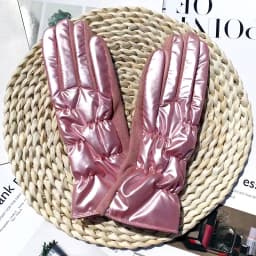 New Fashion Grace Lady Glove Mittens Women Winter Vintage Driving Cycling Keep Warm Touch Screen Glossy Windproof Gloves G088