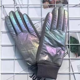 New Fashion Grace Lady Glove Mittens Women Winter Vintage Driving Cycling Keep Warm Touch Screen Glossy Windproof Gloves G088
