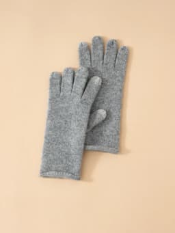 Women Selected Premium Cashmere Knitted Gloves Finger Touchscreen 100% Cashmere Simple Autumn Winter Thermal Gloves