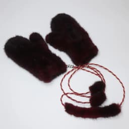 2026 New Knitted 100% Natural Mink Fur Gloves Women Winter Warm Good Elastic Mink Fur Mittens Russian Female Genuine Fur Glove