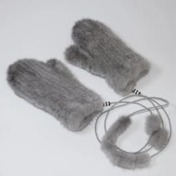 2026 New Knitted 100% Natural Mink Fur Gloves Women Winter Warm Good Elastic Mink Fur Mittens Russian Female Genuine Fur Glove