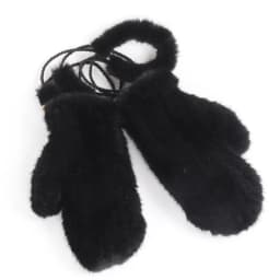 2026 New Knitted 100% Natural Mink Fur Gloves Women Winter Warm Good Elastic Mink Fur Mittens Russian Female Genuine Fur Glove