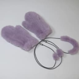 2026 New Knitted 100% Natural Mink Fur Gloves Women Winter Warm Good Elastic Mink Fur Mittens Russian Female Genuine Fur Glove
