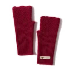 Benefit Price Women 100% Premium Cashmere Mitts Knitted Lace Fingerless Gloves Lady Elegant Thermal Gloves Lengthen Mittens