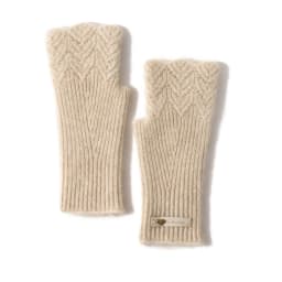 Benefit Price Women 100% Premium Cashmere Mitts Knitted Lace Fingerless Gloves Lady Elegant Thermal Gloves Lengthen Mittens