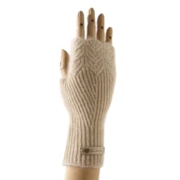 Benefit Price Women 100% Premium Cashmere Mitts Knitted Lace Fingerless Gloves Lady Elegant Thermal Gloves Lengthen Mittens