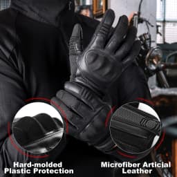 Tactical Full Finger Gloves PU Leather Sports Combat Outdoor Hunting Shooting Cycling Touch Screen Anti-Skid Protective Gear Men