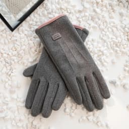 Women Winter Thick Plush Gloves Fashion Warm Suede Outdoor Guantes Lady Touchscreen Driving Gloves Sports Cycling Mittens
