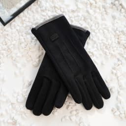 Women Winter Thick Plush Gloves Fashion Warm Suede Outdoor Guantes Lady Touchscreen Driving Gloves Sports Cycling Mittens