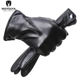 New Products Winter Gloves for Men Sheepskin Men's Gloves Keep Warm Men's Winter Gloves High-End Men's Leather Gloves-8011Y