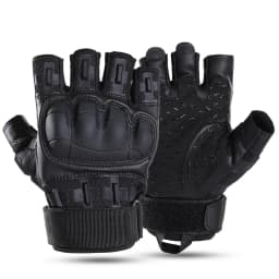 Tactical Fingerless Gloves Outdoor Combat Hunting Shooting Airsoft Hiking Camping Cycling Sports Work Anti-slip Protective Gear