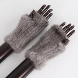 New Women Winter Luxury Real Mink Fur Gloves 100% Natural Warm Mink Fur Fingerless Gloves Girls Knitted Genuine Mink Fur Mittens