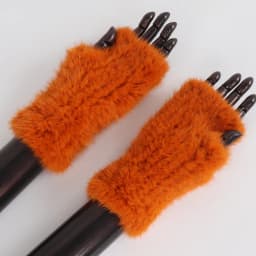 New Women Winter Luxury Real Mink Fur Gloves 100% Natural Warm Mink Fur Fingerless Gloves Girls Knitted Genuine Mink Fur Mittens