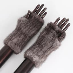 New Women Winter Luxury Real Mink Fur Gloves 100% Natural Warm Mink Fur Fingerless Gloves Girls Knitted Genuine Mink Fur Mittens
