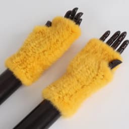 New Women Winter Luxury Real Mink Fur Gloves 100% Natural Warm Mink Fur Fingerless Gloves Girls Knitted Genuine Mink Fur Mittens