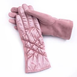 Winter New Women Fashion Personality Luxury Waterproof Keep Warm Touch Screen Plus Fleece Down Cotton Suede Soft Gloves