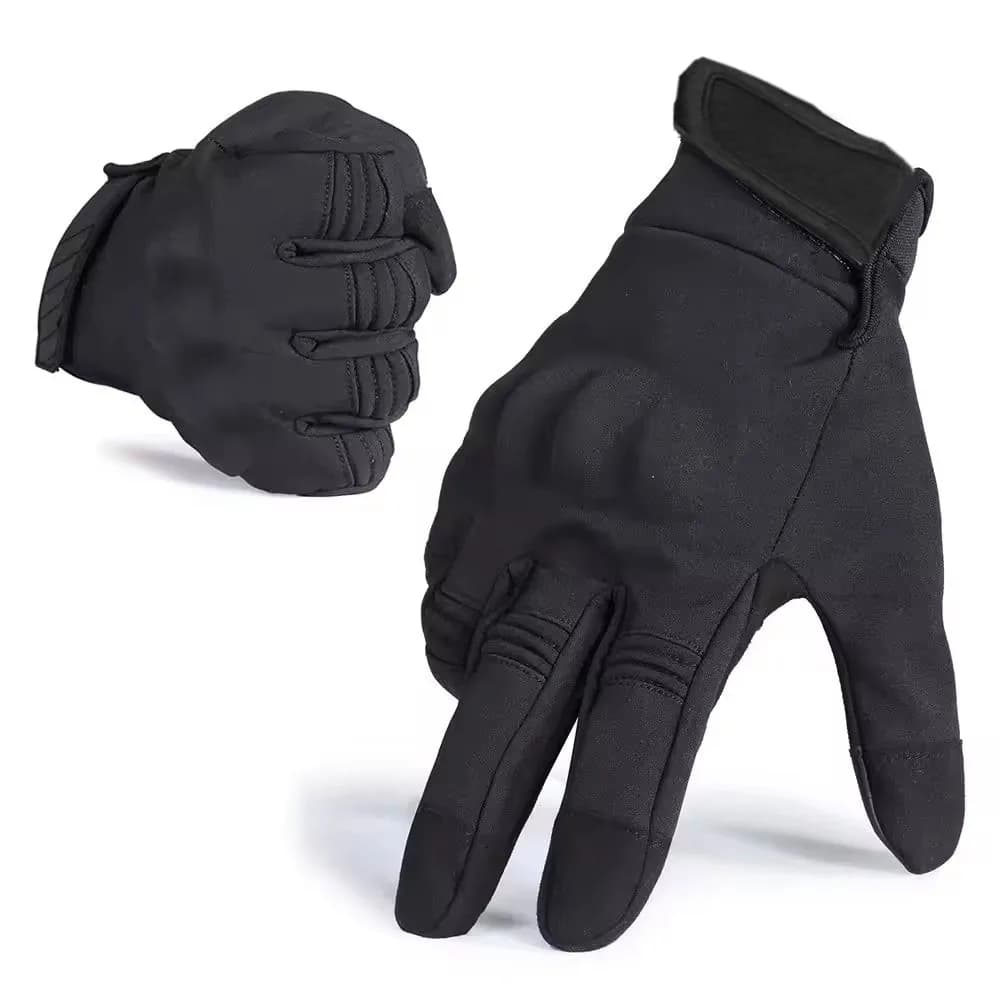 Tactical Gloves Touch Screen Full Finger Glove Hard Shell Fleece Combat Airsoft Hunting Hiking Bicycle Cycling Ski Anti-skid Men