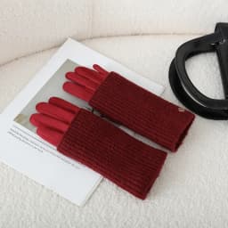 3 Ways to Wear Removable Winter Women Gloves Keep Warm Touch Screen Knitted Suede Solid Soft Add Velvet Not Bloated Prevent Cold