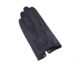 Mens Genuine Leather Gloves Male Soft Goatskin Thin Fashion Casual Driving gloves Warm Winter Touch Screen short Wrist gloves