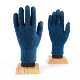 Women Winter Thickening Cold-proof Outdoor Cycling Warm Touch Screen Knitted Woolen Gloves Fashion Solid Color Student