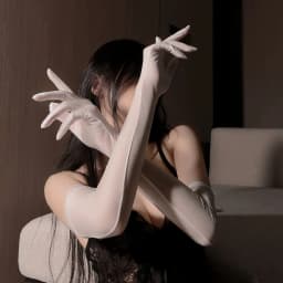 High Stretch Tight Stocking Gloves Underwear Accessories Women Sexy Smooth Oil Glossy Long Gloves Thin Sheer Seamless Mittens