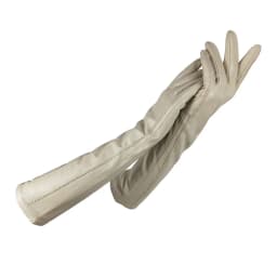 CHING YUN Woman Gloves New 2020 Winter Warm Cashmere Lining Ladies Gloves Long Gloves Elbow Arm Sleeve Genuine Leather