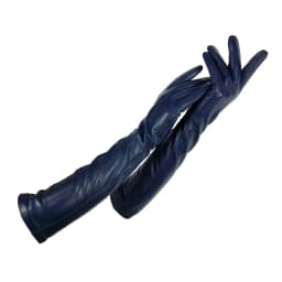 CHING YUN Woman Gloves New 2020 Winter Warm Cashmere Lining Ladies Gloves Long Gloves Elbow Arm Sleeve Genuine Leather