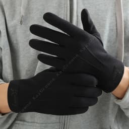 KayCrowne New Fashion Grace Gloves Men Winter Vintage Touch Screen Riding Driving Warm Windproof Full Finger Glove Mittens