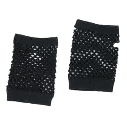 Women Sexy Gloves Mesh Net Fishnet Gloves Hollow Fingerless Gloves Night Club Lolita Style Punk Mittens