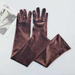 KayCrowne Fashion Luxury Velvet Warm Sexy Gloves Women Wedding Dinner Club Party Prom Dancing Dress Long Glove Mittens T245