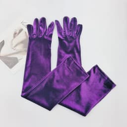 KayCrowne Fashion Luxury Velvet Warm Sexy Gloves Women Wedding Dinner Club Party Prom Dancing Dress Long Glove Mittens T245