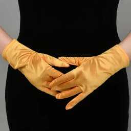 Satin Short Gloves for Women Elegant Temperament Princess Wedding Bridal Multicolor Gloves Stage Performance Dinner Accessories