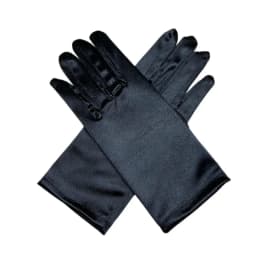 Satin Short Gloves for Women Elegant Temperament Princess Wedding Bridal Multicolor Gloves Stage Performance Dinner Accessories