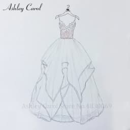 Personalized customized wedding dress price difference payment link