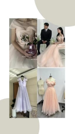 OLOEY Fairy Peack Pink Silk Organza Wedding Dresses Korea Photoshoot Off Shoulder Floor Length Evening Gowns Formal Party