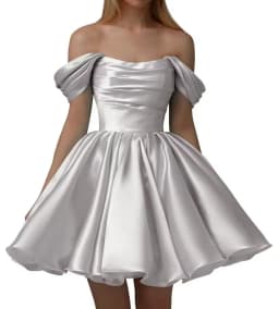 Elegant Short Wedding Dresses 2025 off the shoulder Beach Bridal Gown Formal Party Dresses Homecoming Dresses Customized 2025