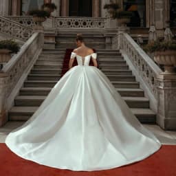 Eightree Sexy White Wedding Dresses 2022 Off Shoulder Sweep Train Bride Dress Lace Up Back Satin Wedding Evening Gowns Plus Size