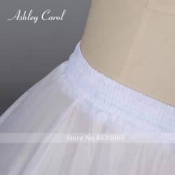 Petticoat For Wedding Dress Underskirt Half Slips Wedding Accessories Crinoline In Stock