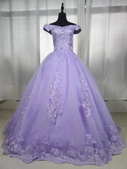 Y&M Novias Off Shoulder Plus Size Vestido De Noiva 2026 New Wedding Dress Train or Floor Customized Large Bridal Tulle Mariage