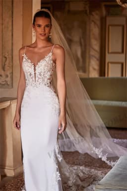 VIKTORIA Vintage Backless Wedding Dresses For Woman Spaghetti Straps Lace Appliques Vestido De Casamento Personalized Customized