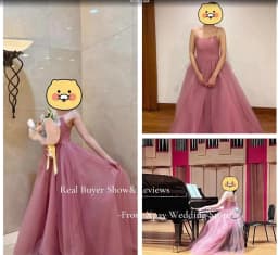 XPAY Elegant Off Shoulder Wedding Receipt Dresses Korea Photo Shoot Silk Satin Floor Bridal Gowns Corset Back Simple Customized