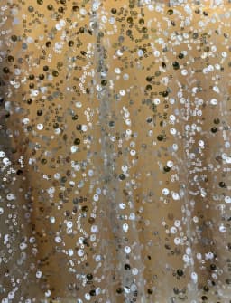 Mordern V- Neck Sequins Wedding Dresses Long Sleeves Floor Length Backless Bridal Gowns Robe De Marié
