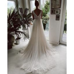Customized Bohemian Wedding Dresses V Neck Appliques Lace Tulle Ivory Elegant Prom Gowns A-Line Bride Boho Vestidos De Novia