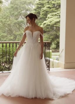 Shiny Beaded Sequined Sweetheart Tulle A Line Wedding Dresses Custom Made Bridal Grown 2025 Vestido De Noival