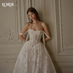 LORIE Bohemia Wedding Dresses Lace Sweetheart Flower Appliques Lace Bridal Gown A-Line Beach Boho Wedding Party Dress customized