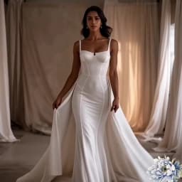 LORIE Luxury Mermaid Wedding Dress Square Collar Bridal Dresses Simple Spaghetti Strap Wedding Gown Customized 2026