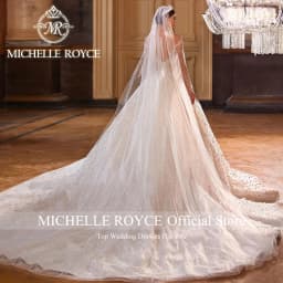 Michelle Royce Luxury Ball Gown Wedding Dresses For Women Shining Beading Princess Backless Wedding Gown Vestidos De Novia