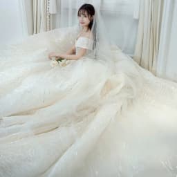 2026 Shining Sequins Luxury Wedding Dress With Sweep Train Elegant Boat Neck The Shoulder Ball Gown Vestido Noiva Customized